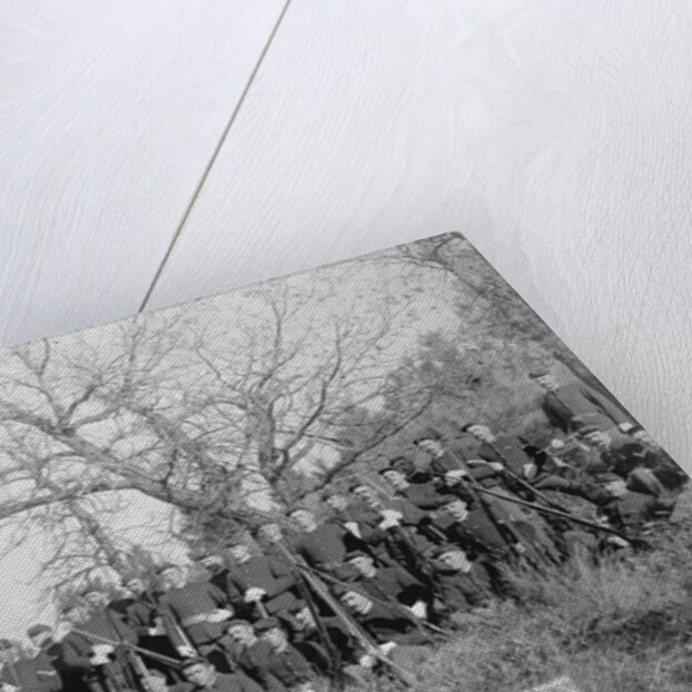 U.S. Infantry Resting near Fort Meade by Anonymous