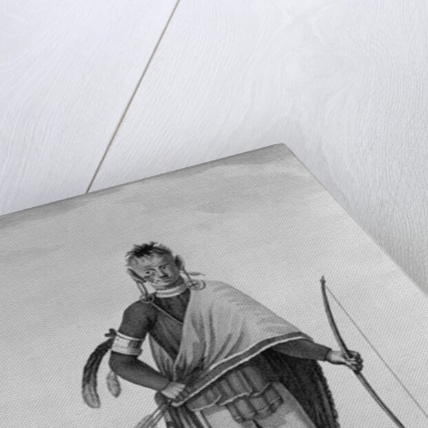 Indian of the Nation of the Shawanoes by Jean Baptiste Tardieu