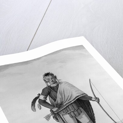 Indian of the Nation of the Shawanoes by Jean Baptiste Tardieu