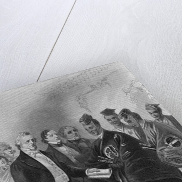 President James Buchanan and the Japanese Embassy by Augustus Robin