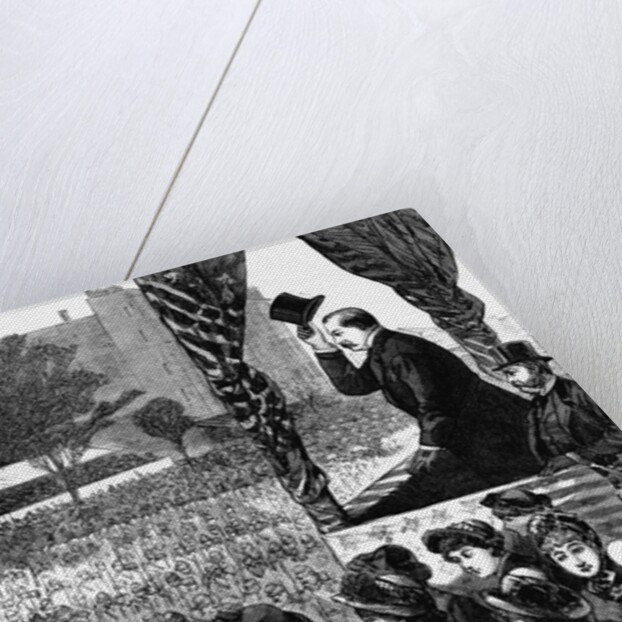 Wash., D.C. The inauguration of President Cleveland, March 4th. by Anonymous