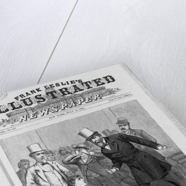 Engraving The Attack on the President's Life by Anonymous