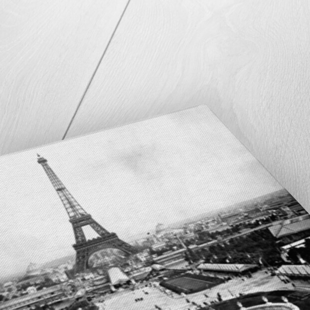 Eiffel Tower Over Exposition 1889 by Anonymous