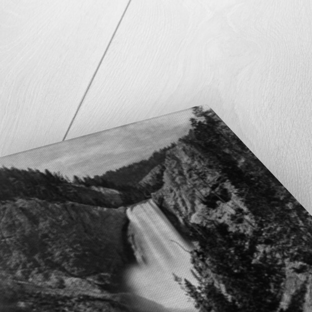 Lower Falls in the Grand Canyon of the Yellowstone by Anonymous