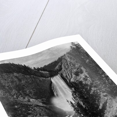 Lower Falls in the Grand Canyon of the Yellowstone by Anonymous