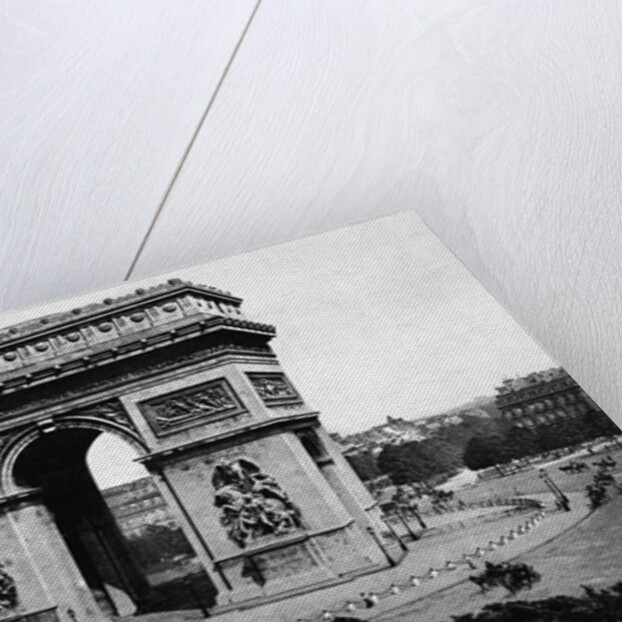 L'Arch-de-Triomphe de L'Etoile in Paris by Anonymous