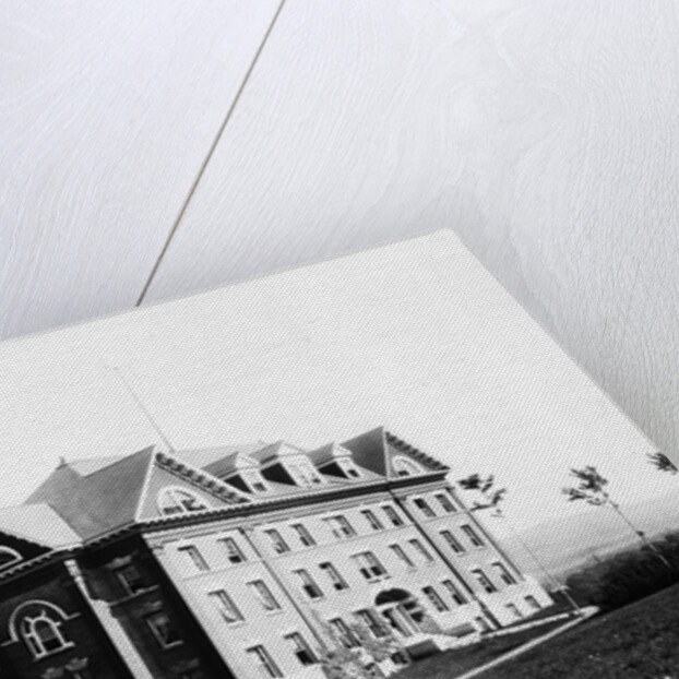 Mount Vernon School building, Northfield, Mass. Photoprint by A.R. Levering SSF