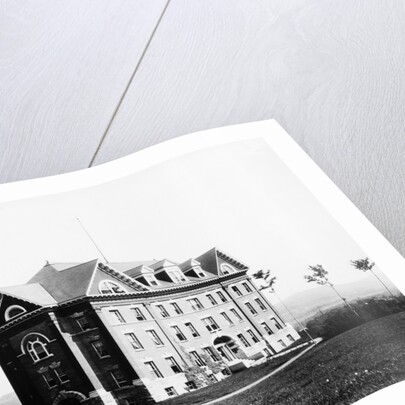 Mount Vernon School building, Northfield, Mass. Photoprint by A.R. Levering SSF