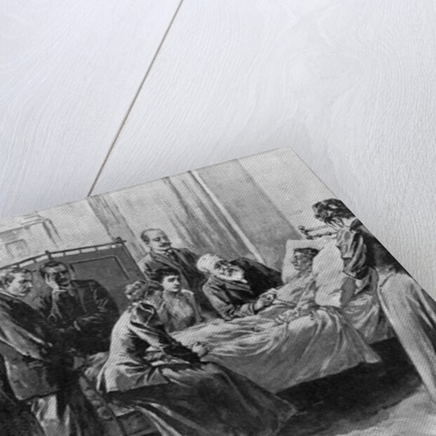 Death of Caroline Harrison by Anonymous