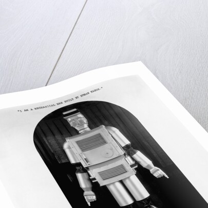 A Robot Built for the Texas Centennial Exposition by Anonymous