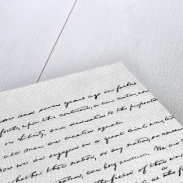 Lincoln's Gettysburg Address by Anonymous