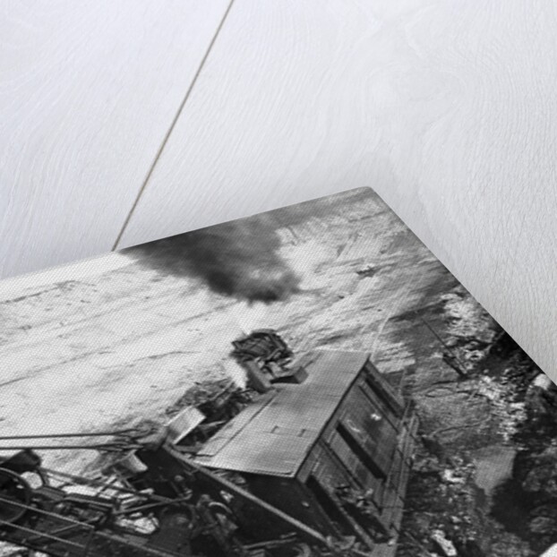 Steam Shovel in an Open pit Copper Mine by Anonymous