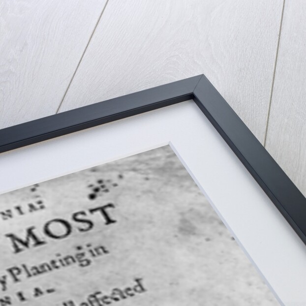 Advertisement Seeking Colonists for Virginia by Anonymous