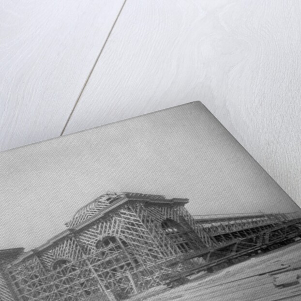 Construction of World's Fair Exhibition Building by Anonymous