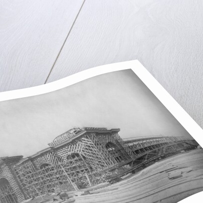 Construction of World's Fair Exhibition Building by Anonymous