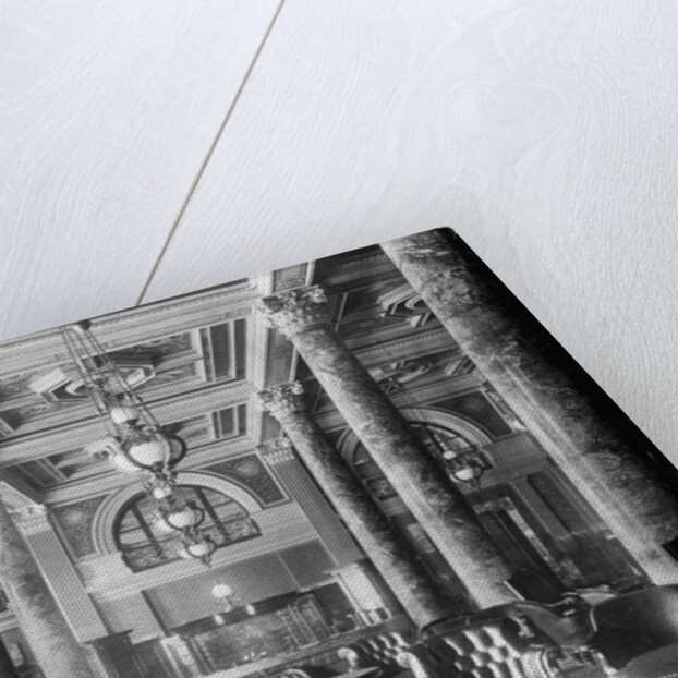 Lobby of New Willard Hotel in Washington, DC by Anonymous