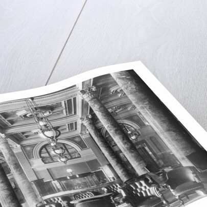 Lobby of New Willard Hotel in Washington, DC by Anonymous