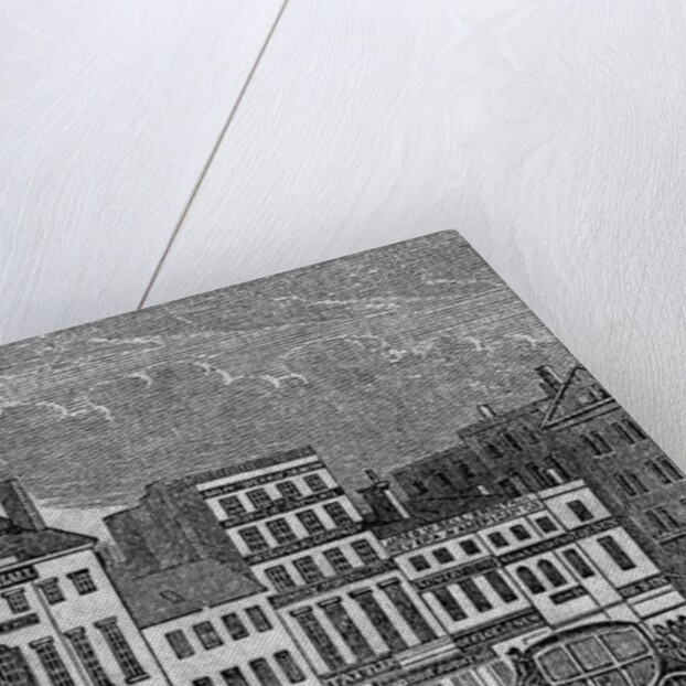 Nineteenth-Century Print of Tammany Hall by Anonymous
