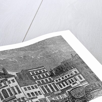 Nineteenth-Century Print of Tammany Hall by Anonymous