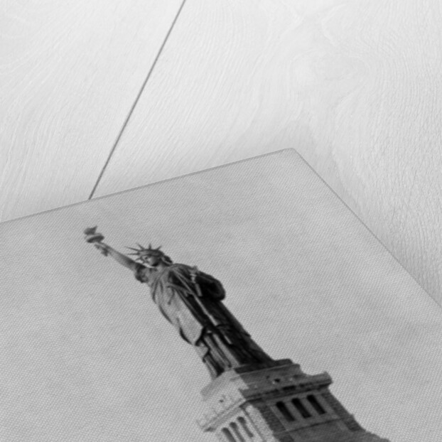 Statue of Liberty in 1890 by Corbis