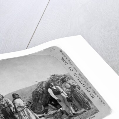Apache Indians in Front of Wickiup by Anonymous