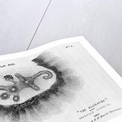 Print of a Burial Mount by Anonymous