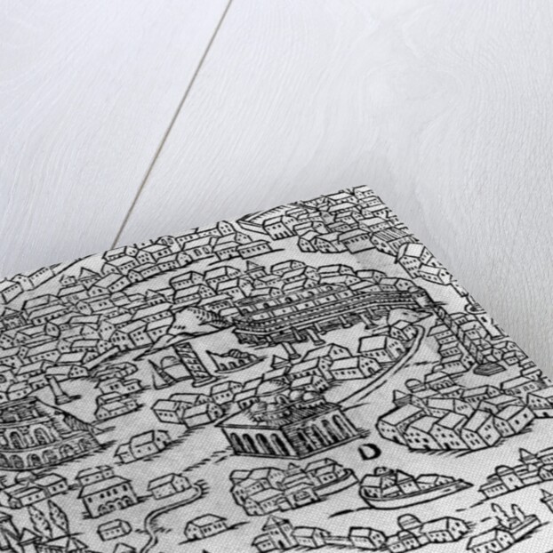 Map of Constantinople by Anonymous