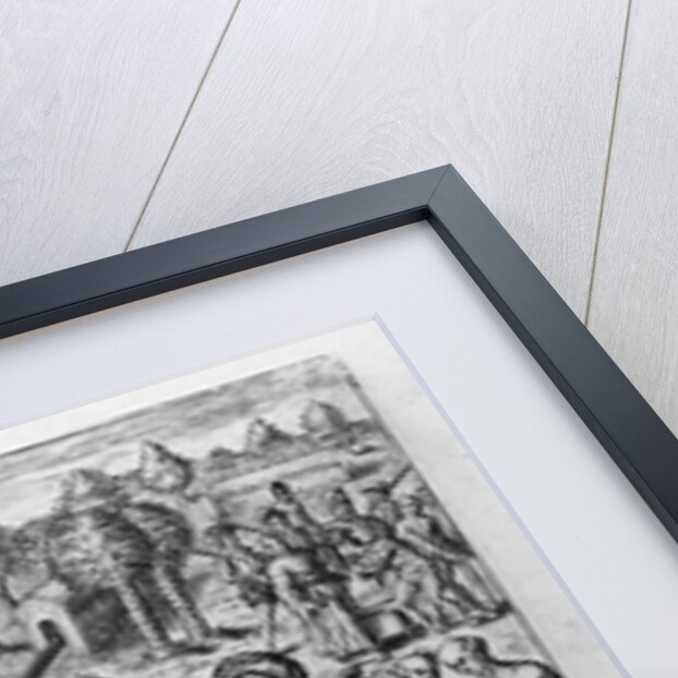 Balboa and the Gold by Theodor de Bry