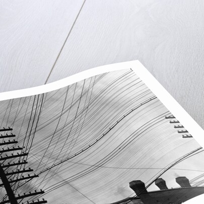 Telephone Poles and Wires by Anonymous