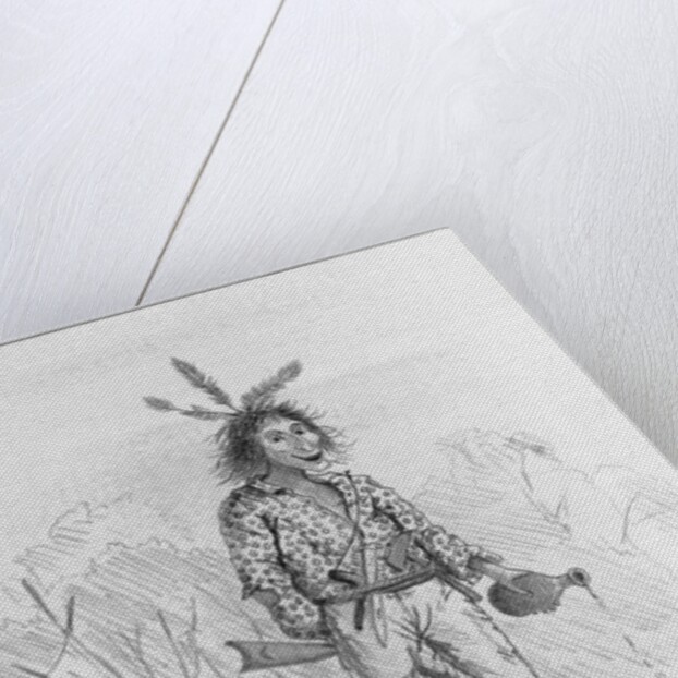Caricature of Native North American by Anonymous