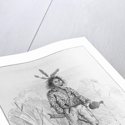 Caricature of Native North American by Anonymous