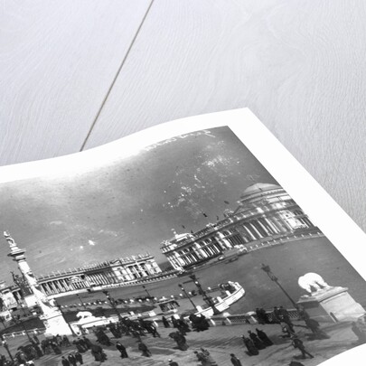 Visitors Strolling at Chicago Exposition by Anonymous