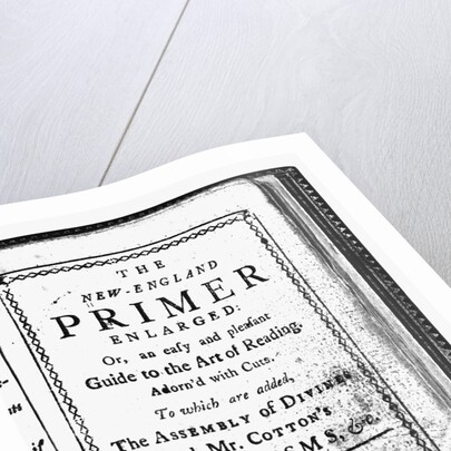 Title Page of New England Primer by Anonymous