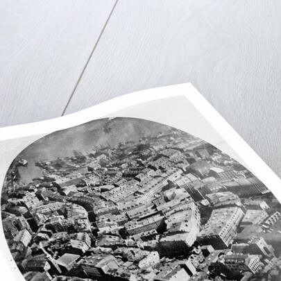 Aerial View of 1860s Boston by Anonymous