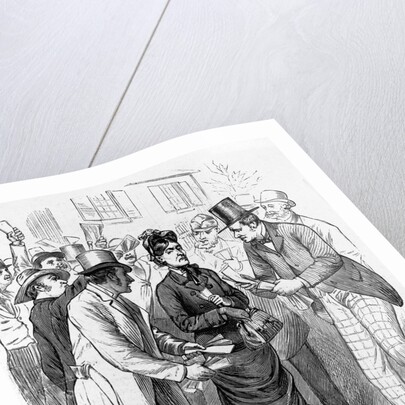 Drawing of Woman Voter by Anonymous