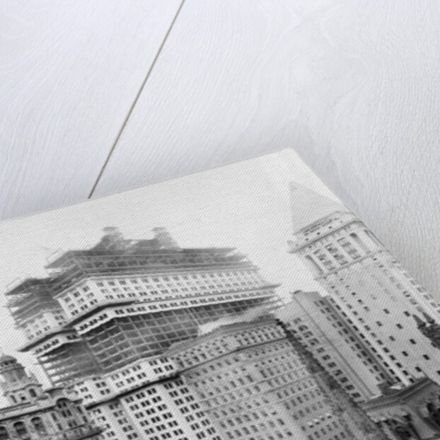 Construction of the Equitable Building, New York by Anonymous