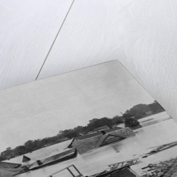 Flood on the Mississippi River by Anonymous