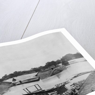 Flood on the Mississippi River by Anonymous