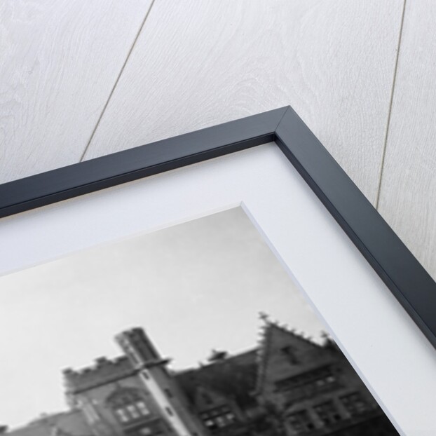 Students at University of Chicago Campus by Anonymous