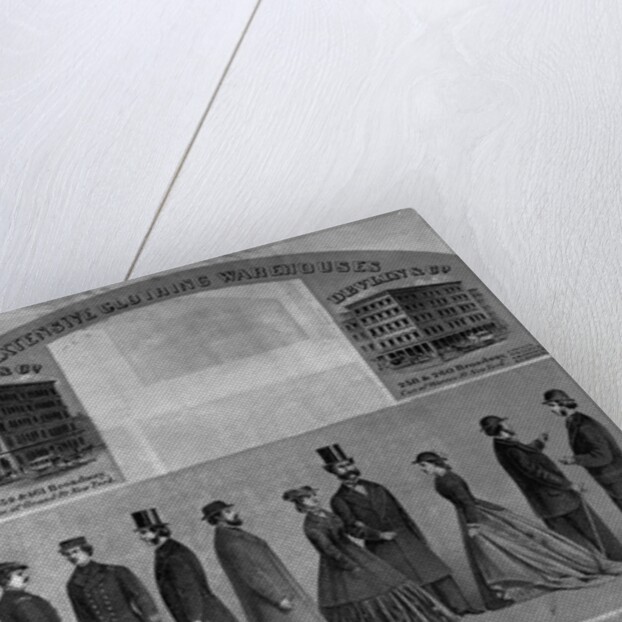 Devlin & Co. Extensive Clothing Warehouses by F. Ratellier