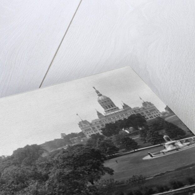 Connecticut State Capitol and Bushnell Park by Anonymous