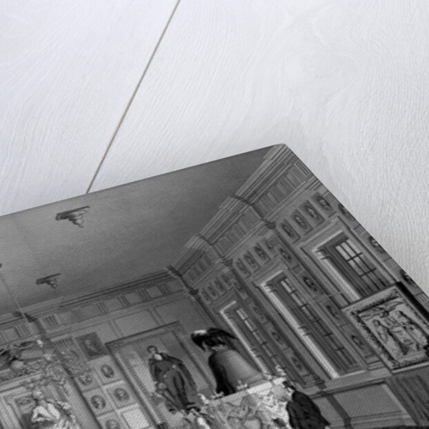 Interior View of Independence Hall, Philadelphia by M. Rosenthal