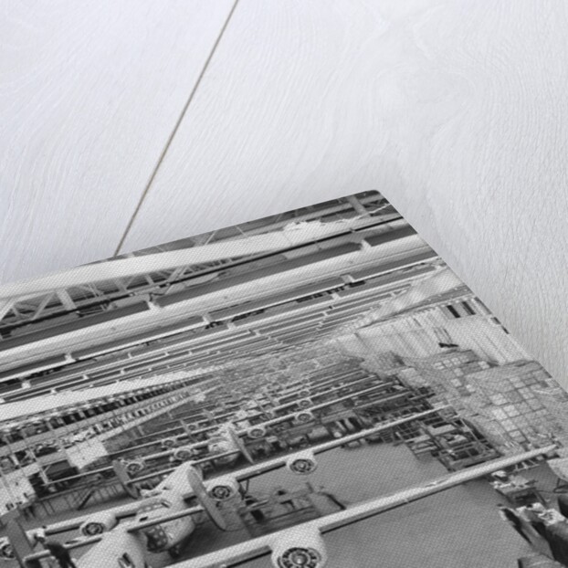Production Line of B-24 Liberators by Anonymous