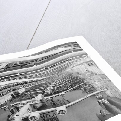 Production Line of B-24 Liberators by Anonymous