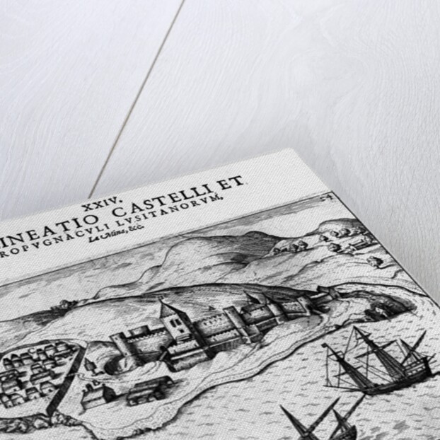 Delineatio Castelli... by Theodor de Bry