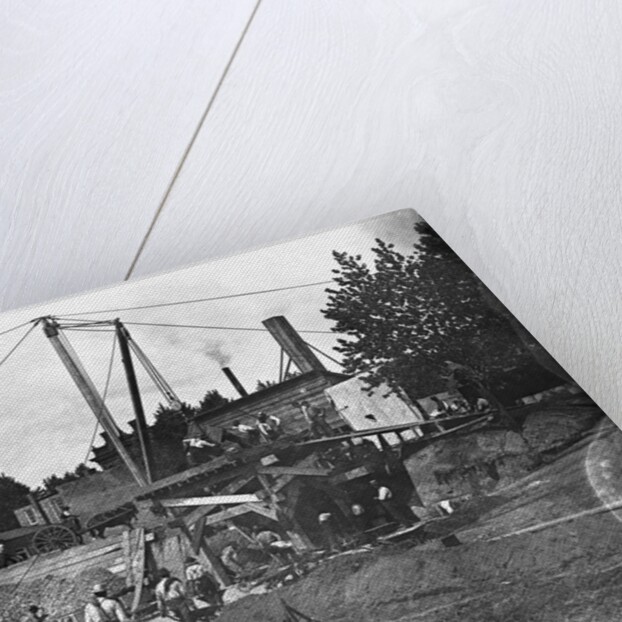 Workers Constructing the Library of Congress by Anonymous