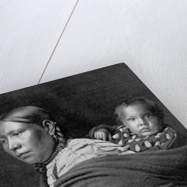 Mother and Child by Edward S. Curtis
