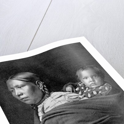 Mother and Child by Edward S. Curtis