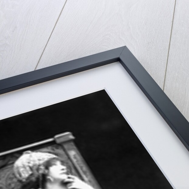 Actress Sarah Bernhardt Seated by Anonymous