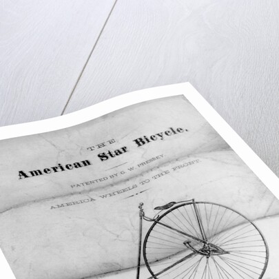 Advertisement for "The American Star Bicycle" by Anonymous